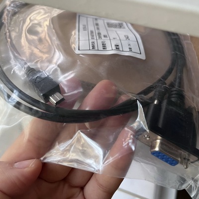 议价：信捷伺服调试下载线OP线DB9F侧线RS232通信线