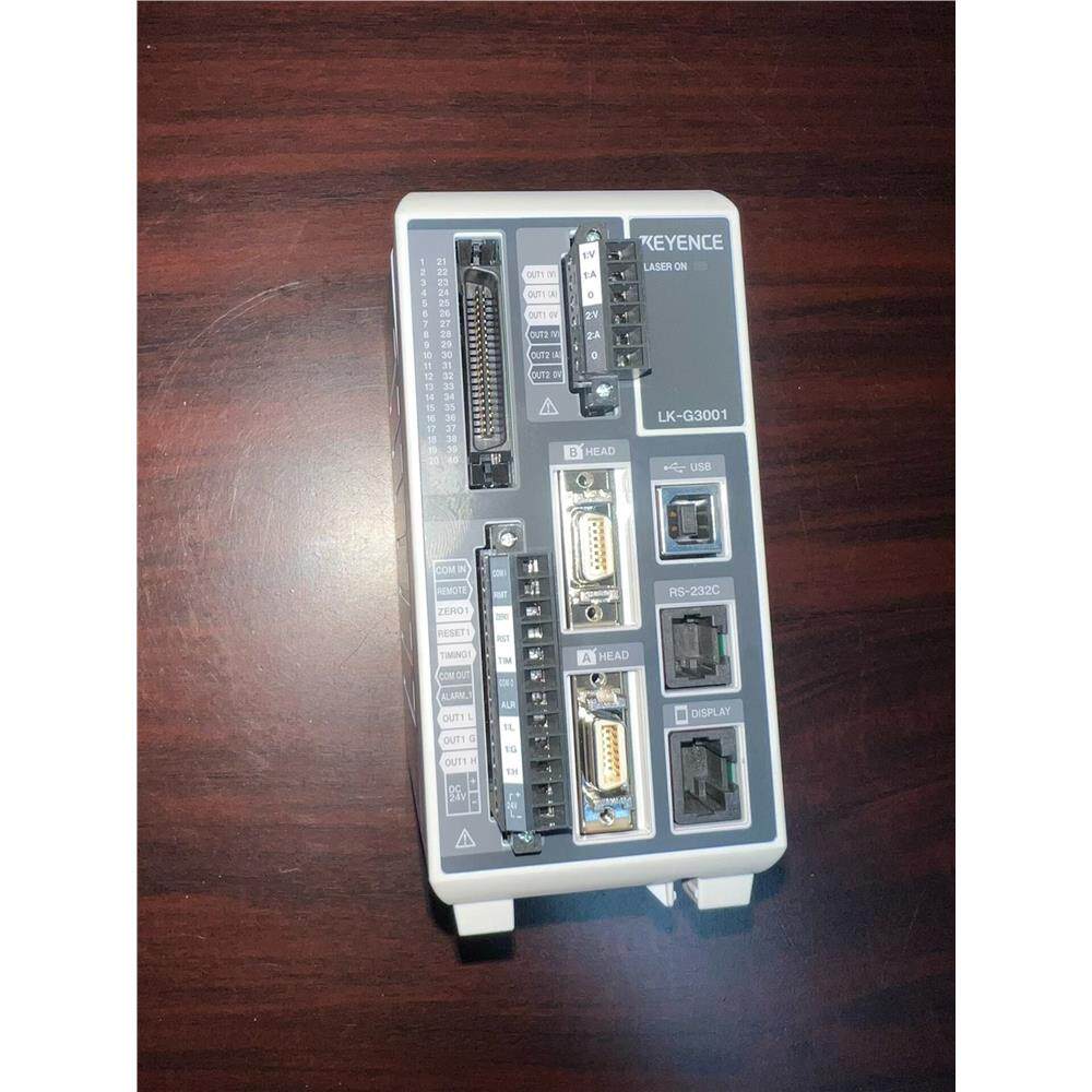 议价   基恩士LK-G3001控制器，成色充新，最后一张照片轻微小瑕