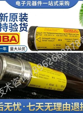 西霸SIBA 压熔断器 3002213 100A 125A 160A 200A 250A 3002214