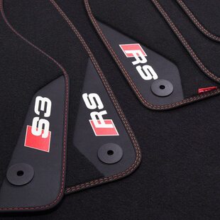 新A4L脚垫新A5 A6L脚垫S5 RS6 TTS右舵绒面地毯 奥迪17款