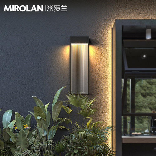 太阳能壁灯户外防水别墅庭t院灯室外壁灯别墅外墙壁灯大门两侧壁