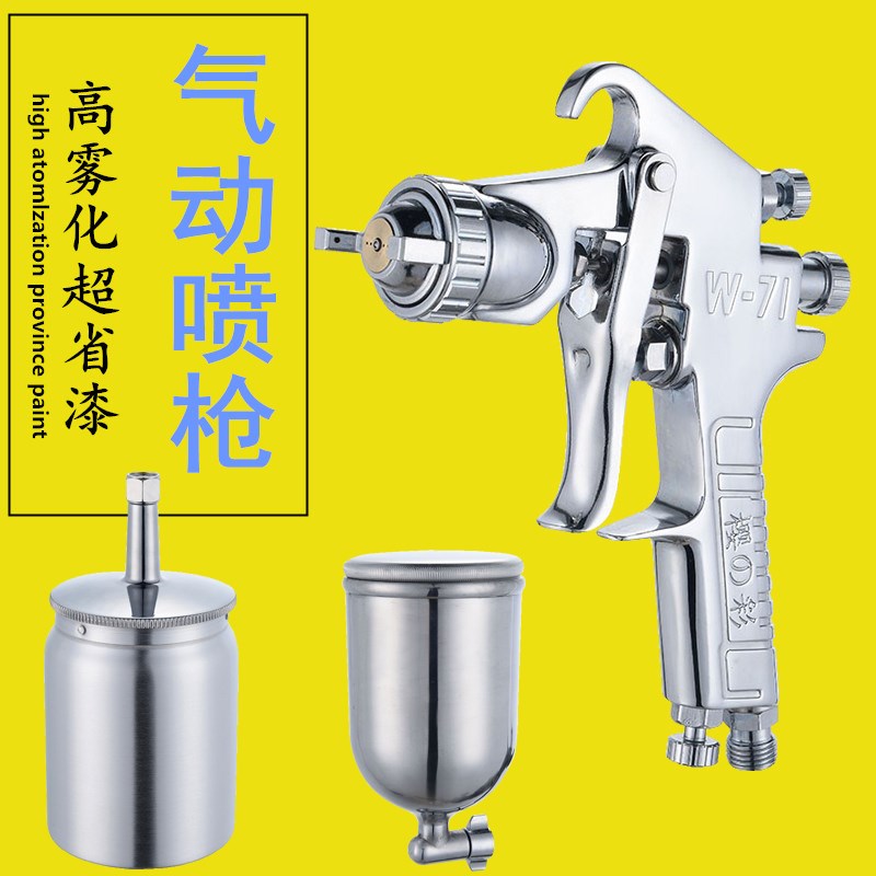 进口正品W-71W-101W77家具木工油漆喷枪高雾化底漆面漆喷漆枪包邮