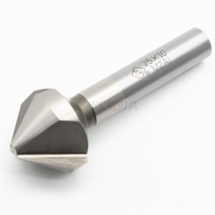 90度倒角器单刃三刃6.3 16.5 12.4 20.5 河冶超硬白钢倒角刀