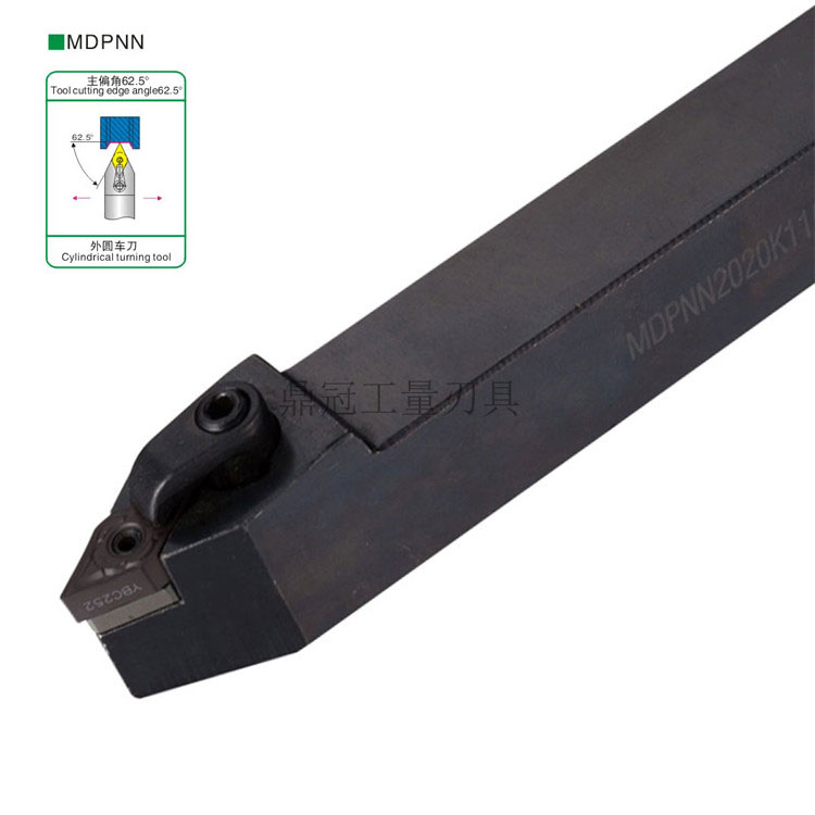 62.5度数控外圆车刀杆 尖刀 MDPNN1616H11 2020K11 2525M15 3232P