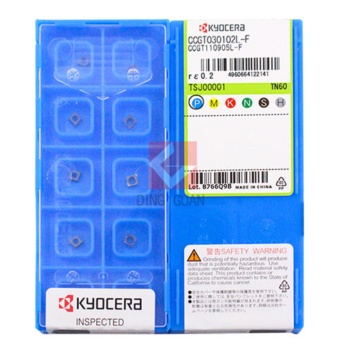 正品 Kyocera 京瓷 数控刀片 数控刀粒 CCGT030102L-F TN60