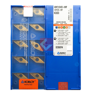 HMP 正品 VBMT160408 数控刀片 NC3030 韩国克洛伊