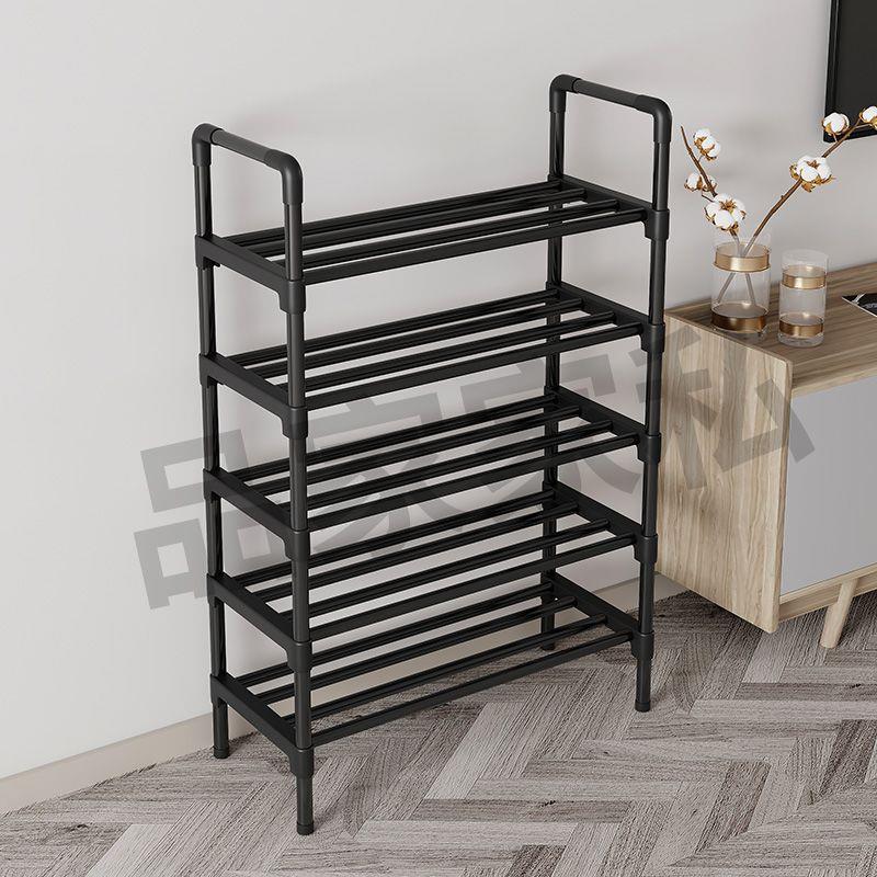 简易鞋架防尘收纳防锈鞋柜宿舍门口家用经济型小鞋架子多层置物架