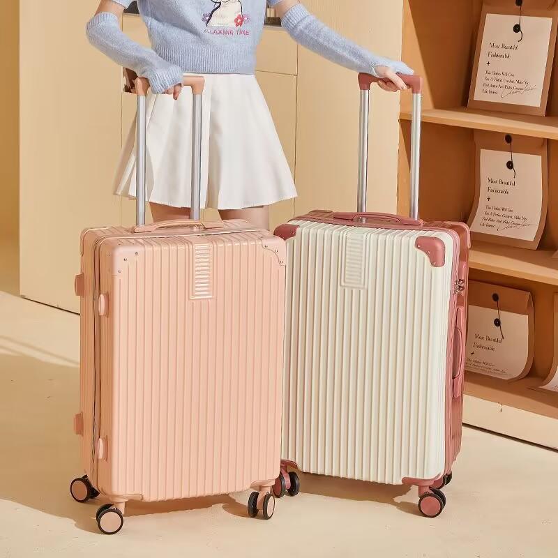 拉杆箱行李箱旅行箱万向轮铝框20女男学生结实耐用密码皮箱子24寸