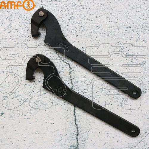 德国原装进口 AMF 可调钩形扳手 带有圆形销 22/2.5 mm-230/10mm
