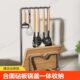 厨房锅盖架台面砧板置物架放锅盖锅铲一体多功能收纳沥水菜板架子