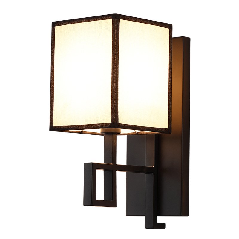 新中式壁灯现代简约酒店工程茶楼样板房走廊过道R灯具客厅卧室灯