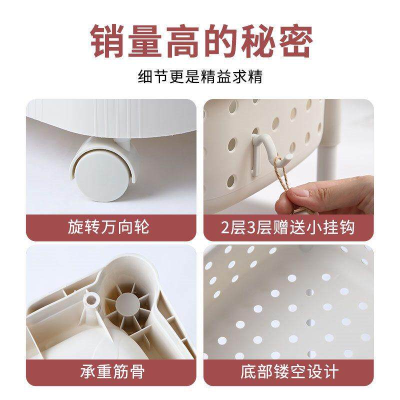 脏衣篮塑料洗衣篓放衣物的卫生间脏衣服收纳筐家用装衣娄桶篮