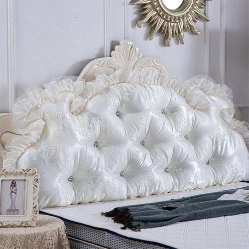 双人可拆洗韩式公主床上靠枕床头靠垫抱枕床头大靠背床头板软包