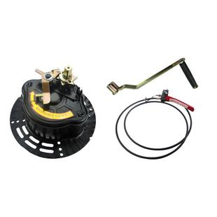 微耕机手摇免拉启动器170F178F186F风冷柴油机发电机起动器配件