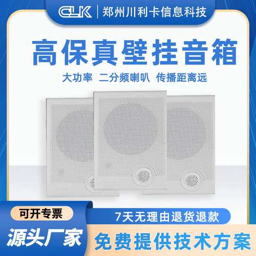 公共广播走廊音箱商场超市学校大音量壁挂音箱喇叭扬声器室内音响