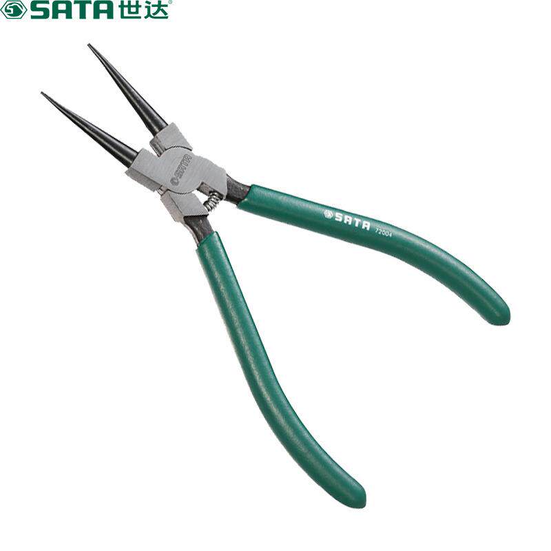 (SATA)72004穴用直口卡簧钳7英寸