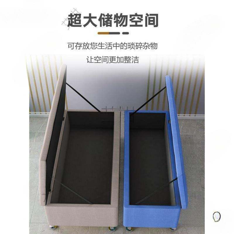 衣帽间换衣沙发床尾凳简约脚踏布艺服装店长条长方形试衣间麦太保