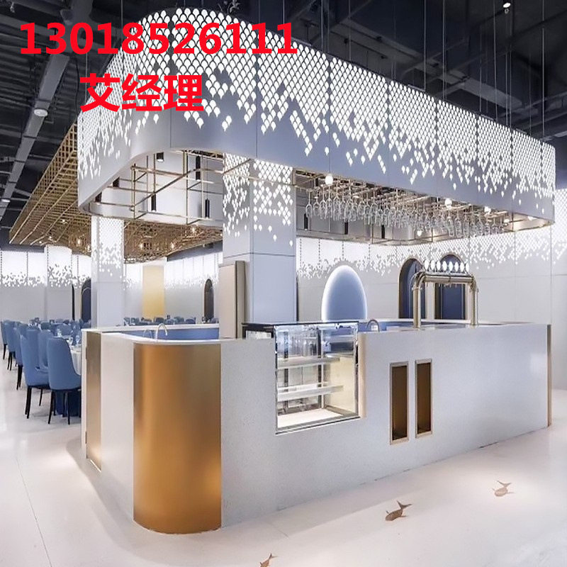 3.0mm镂空铝单板异形冲孔铝单板不规则孔铝单板外墙造型烤漆铝板