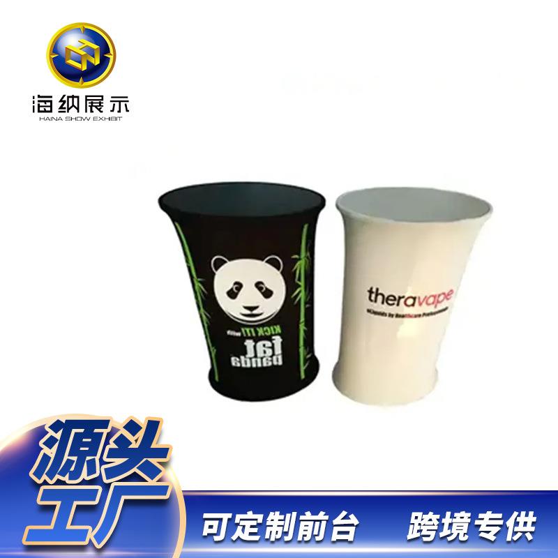 直销促销台发光灯箱自动升降广告牌架子制作展示架商用便携可移动