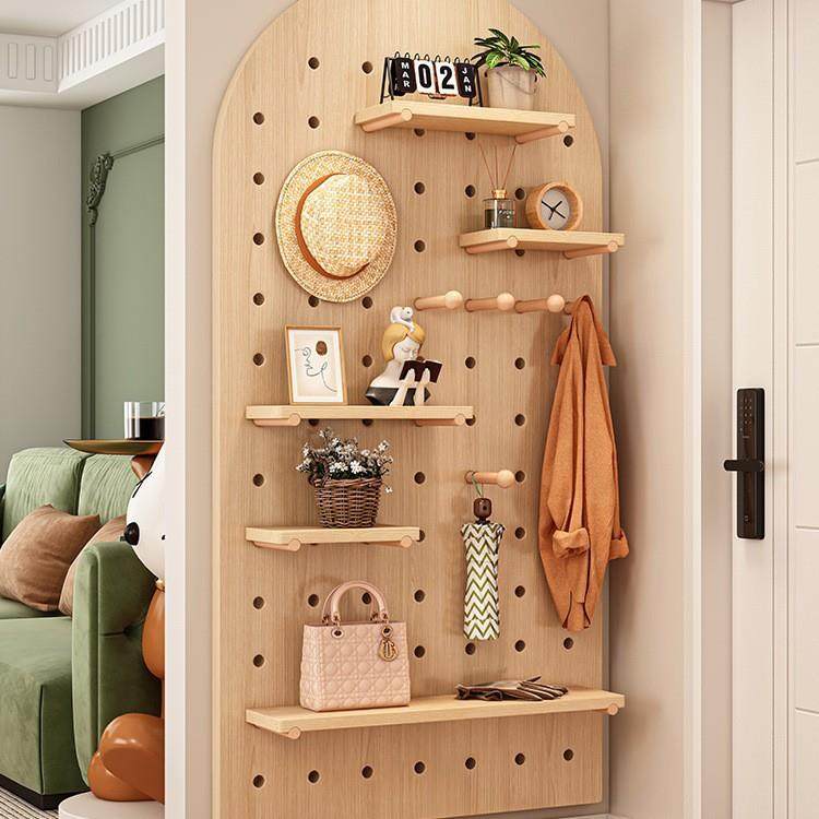 实木洞洞板挂板置物架墙上储物柜墙壁进门后入户玄关墙面收纳,农机/农具/农膜,其它农用工具,淘宝优惠券,粉丝福利购,淘宝优惠卷
