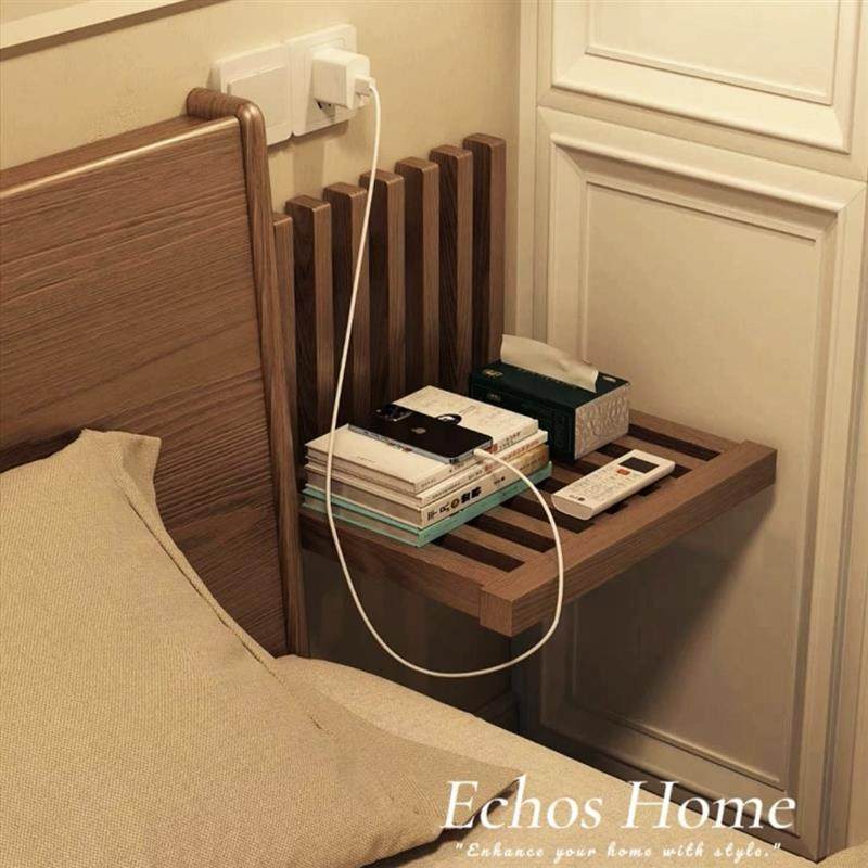 折叠床头柜墙上壁挂式悬浮床头桌墙上书桌全实木置物架卧室床边桌,玩具/童车/益智/积木/模型,其它,淘宝优惠券,粉丝福利购,淘宝优惠卷