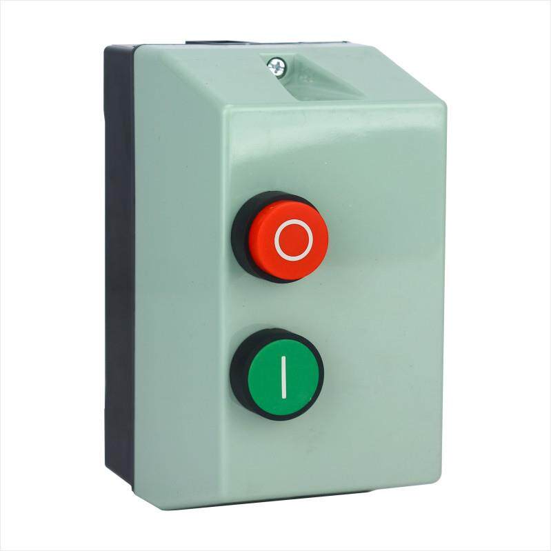 磁力启动器开关380v4KW220V2.2KW电机过载保护器风机水泵QCX2-09