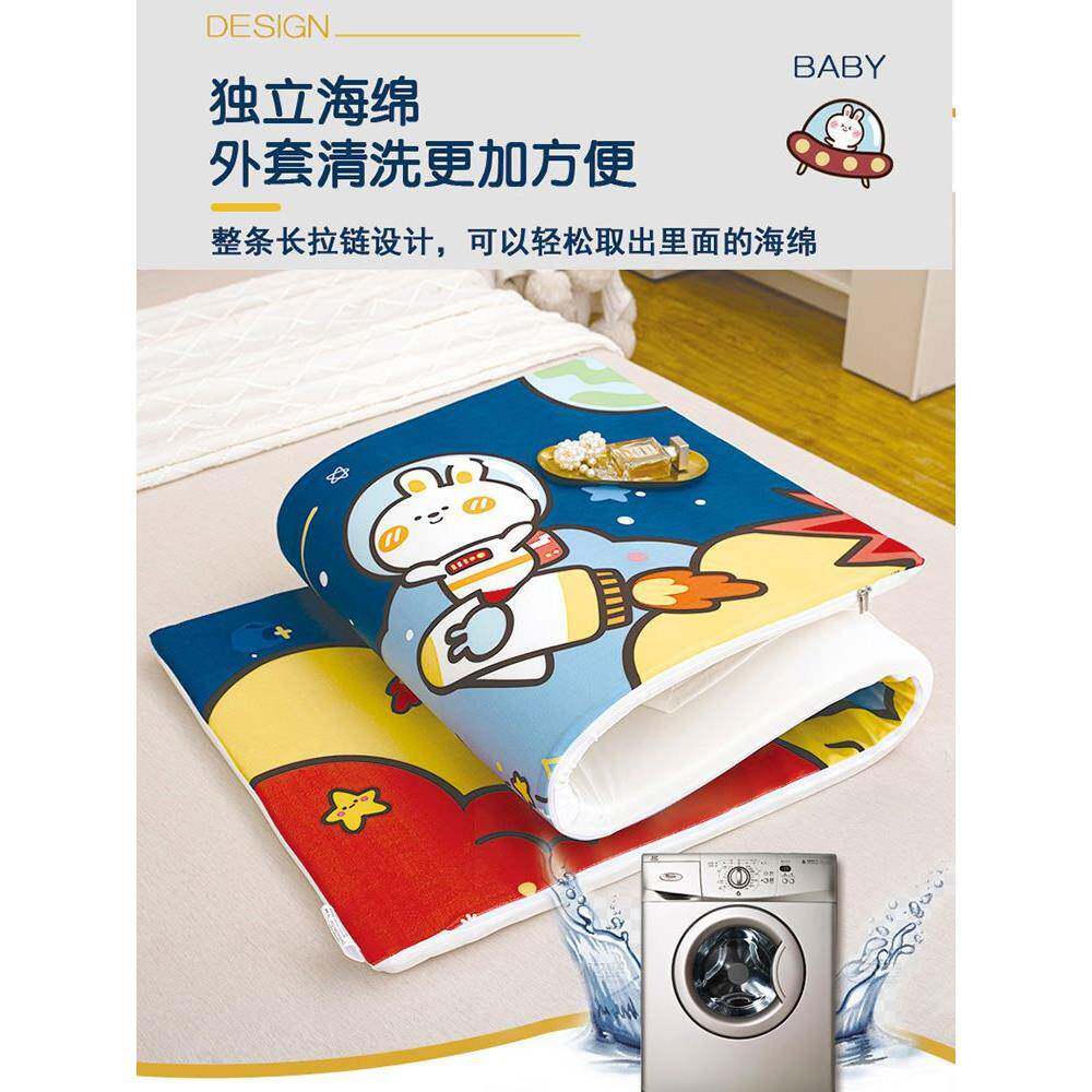 厚防儿童床头软包靠背全靠包床撞头套罩海绵垫NEB宝宝床靠加护可