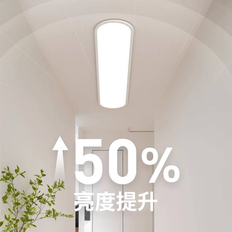 过道灯走廊灯长条极简吸顶灯超薄衣帽间客厅玄关入户阳台led灯具