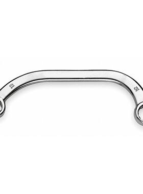 公制半月环形扳手弯曲12角梅花扳手57.13X15