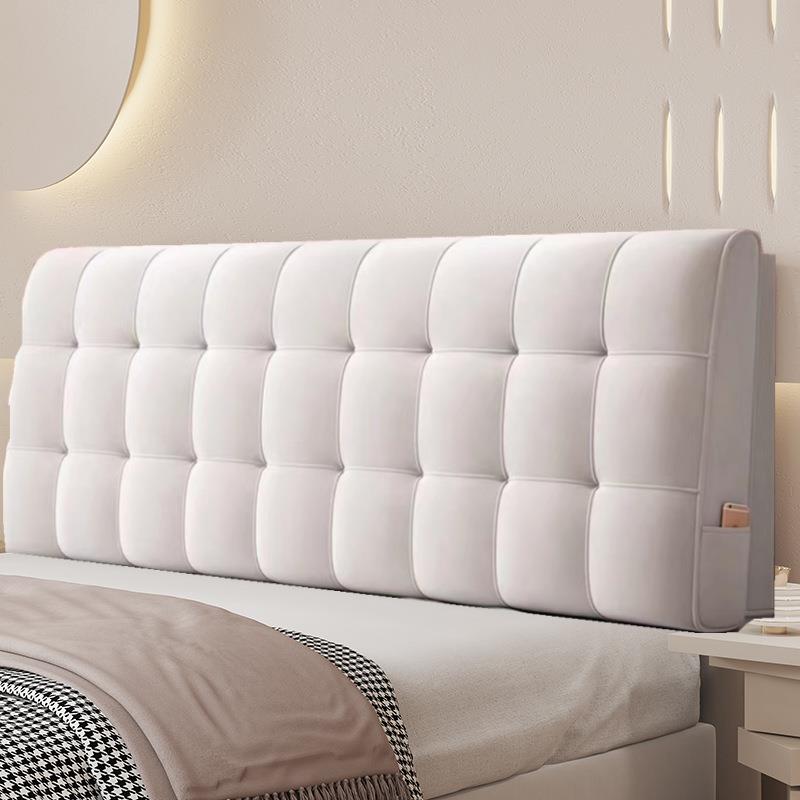 网红新款床头靠垫靠背软包榻榻米床靠大自粘靠枕床罩床上垫无板可