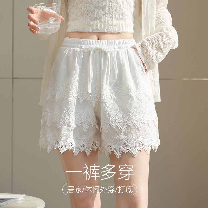 纯棉口袋内搭裤女款2026