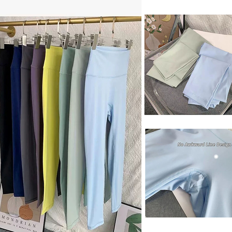 高强压瑜伽裤女高腰提臀