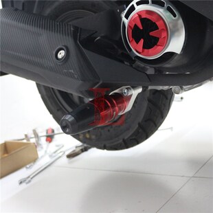 适用于本田裂行RX125改装前轮防摔球前叉减震保护块排气管防摔柱