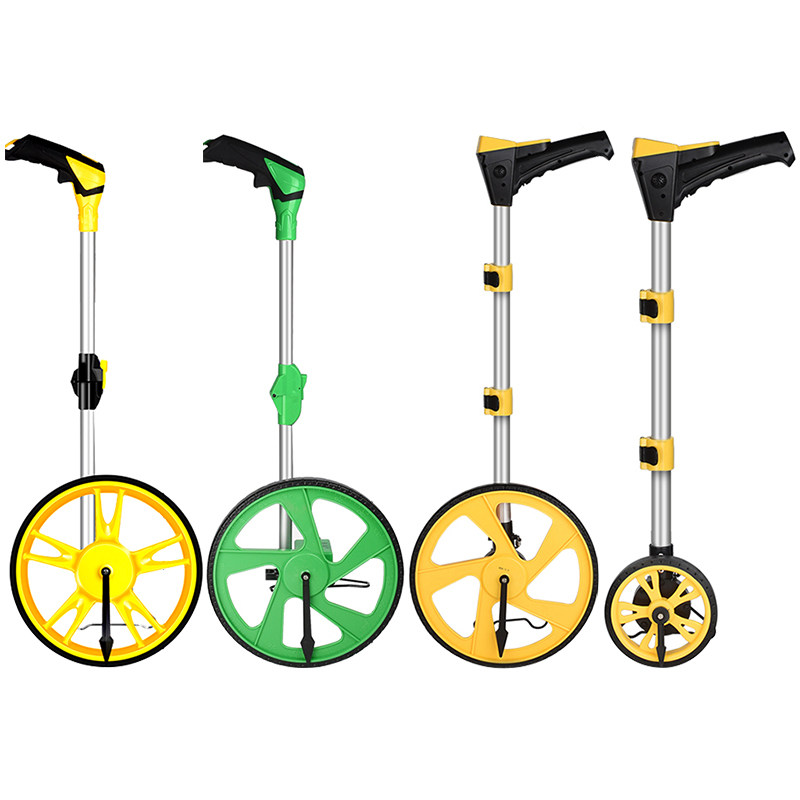 测距轮手推滚轮式测距仪量路车器机械数显户外滚动推尺工程测量尺