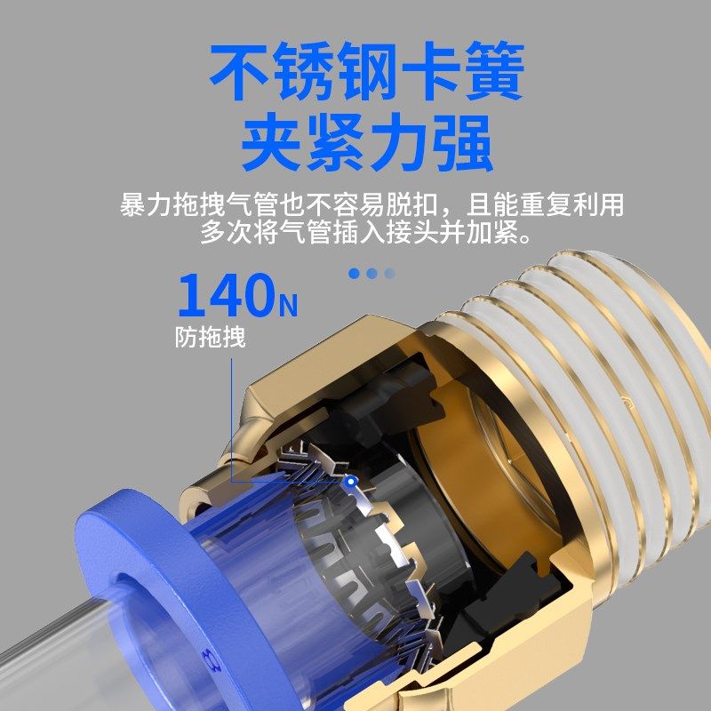 气管快速接头气动元件PC8-02螺纹直通快插快接气管外丝10-01 6-03,搬运/仓储/物流设备,其他起重搬运设备,淘宝优惠券,粉丝福利购,淘宝优惠卷