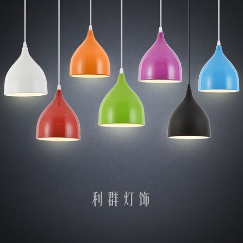 吊灯灯罩简约吊灯单头装饰小吊灯创意个性单个办公室餐厅吧台吊灯