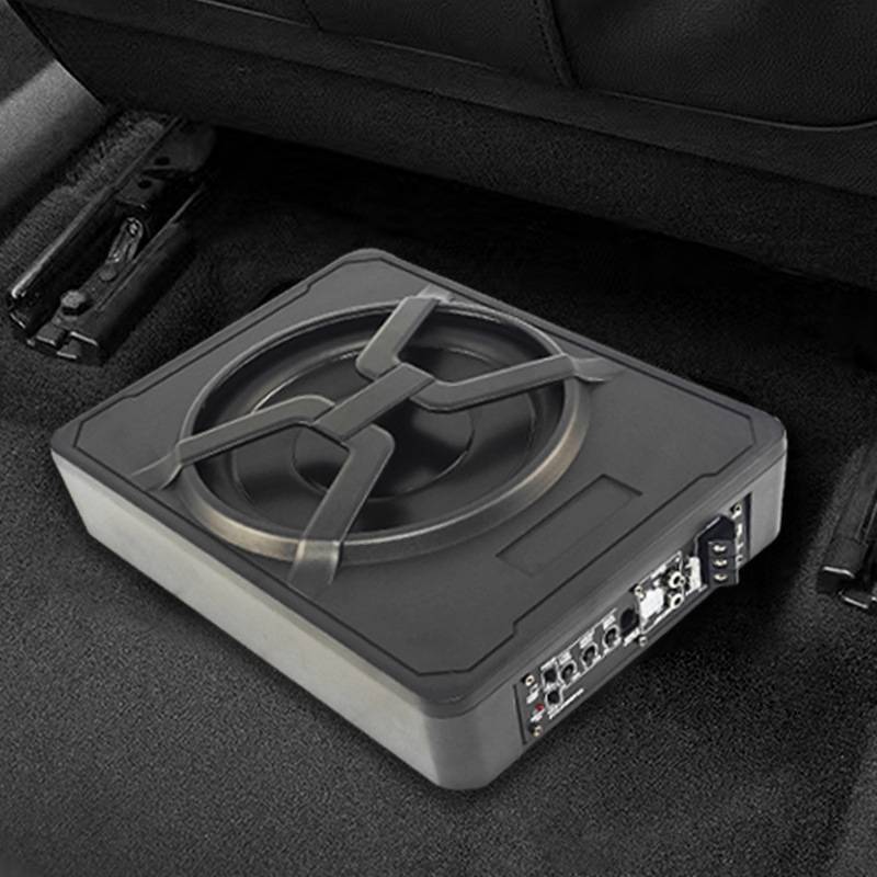 源头工厂直销汽车音响低音炮有源10寸车载座椅下超薄炮音箱