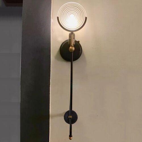 复古美式简约客厅背景墙灯现代个性店铺餐厅楼梯过道镜前艺术壁灯