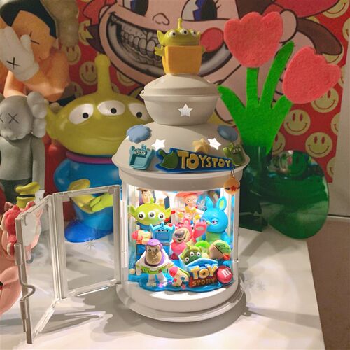 烛台改造奶油胶玩具总动员手工diy材料包装饰摆件送礼物