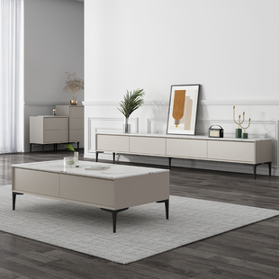 沙发茶几电视柜组合套装现v代简约三件套北欧大小户型客厅成套家