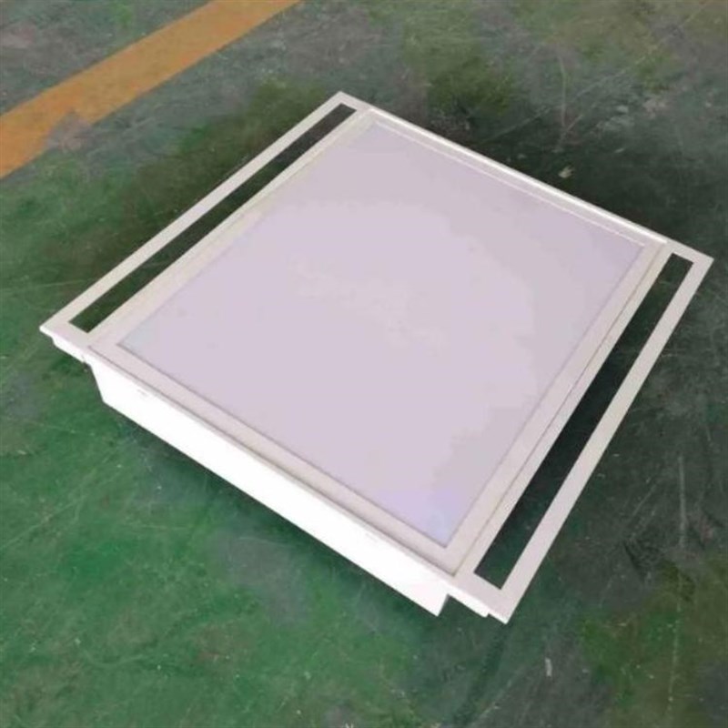 中央空调出风口日光灯盘ledT5t8600格栅灯明装天花灯嵌入式过道灯