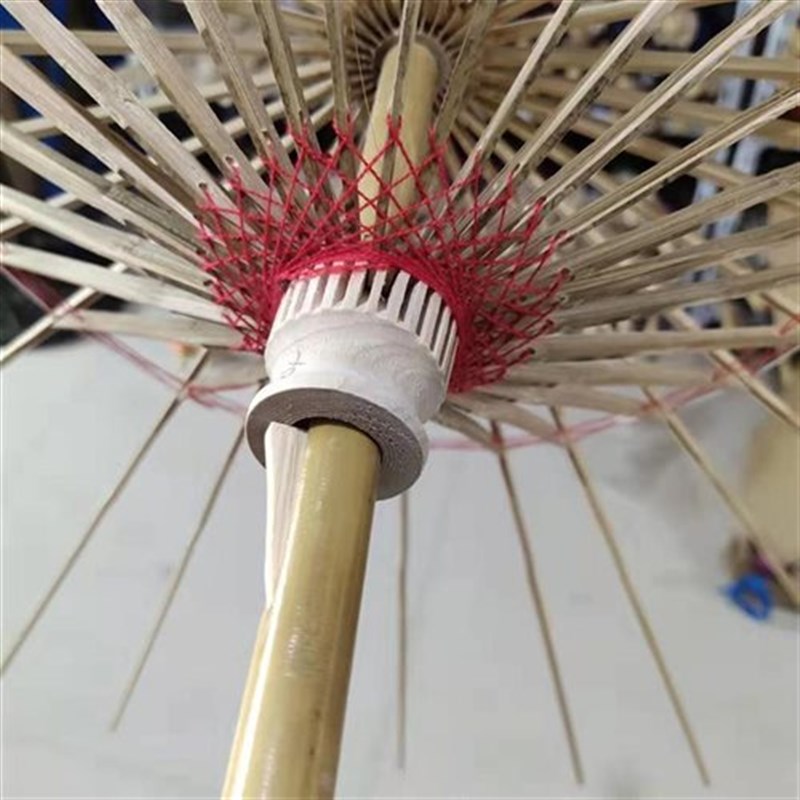 手工制作油纸伞diy材t料包伞架伞骨结实木头架条配件古风伞骨架