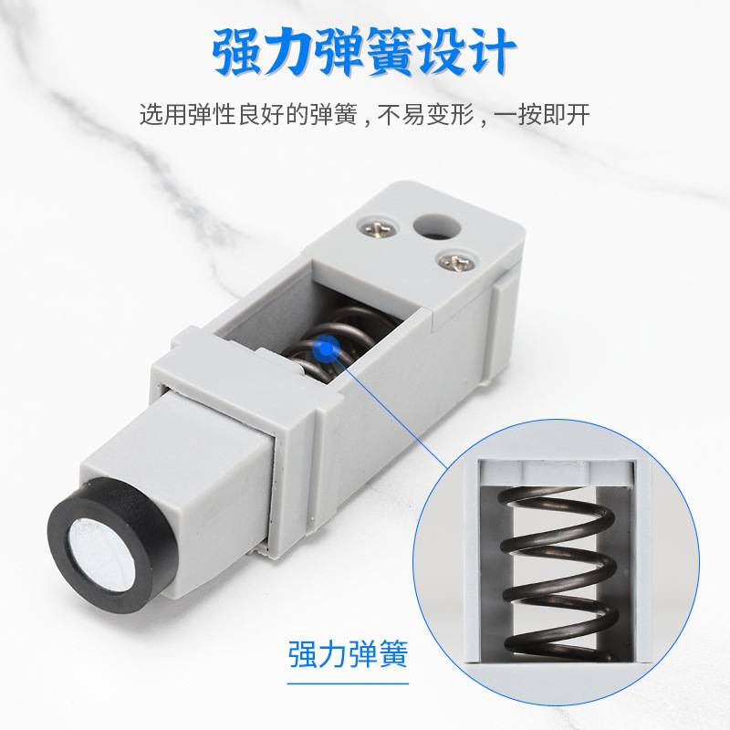 按弹式隐藏口袋门吊滑轮单向阻尼缓冲推拉平趟移门木门吊轨道配件