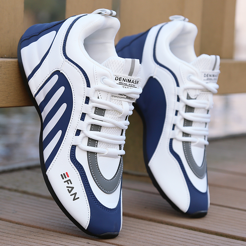 2023秋季新款男鞋跑步老爹鞋男百搭休闲鞋学生运动鞋潮流男士鞋子