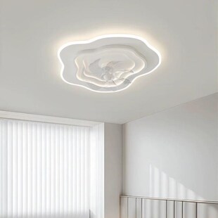 全光谱客厅灯风扇吸顶灯主卧室灯现代简I约创意个性无频闪护眼灯