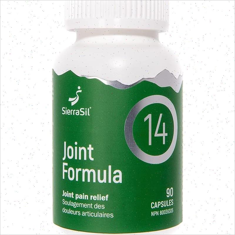 加拿大SierraSil JOINT FORMULA 14天然关节缓释胶囊支持关节健-