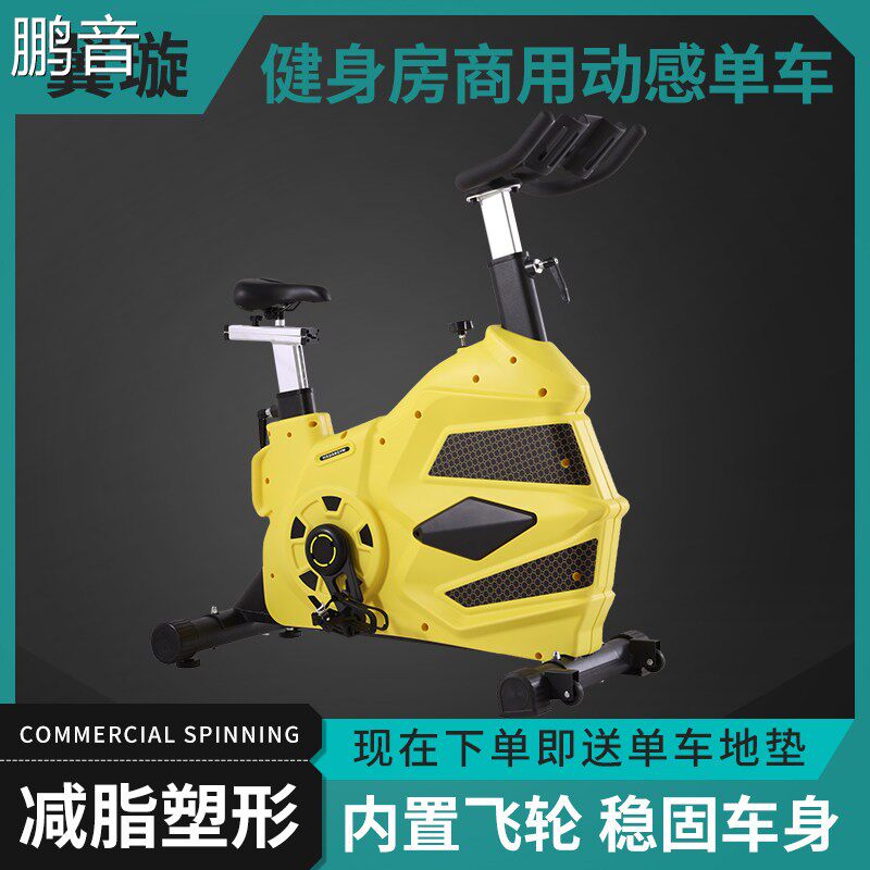 鹏音商用健身房减肥集中营花式锻炼健身车私教工作室家用大黄蜂单车配件