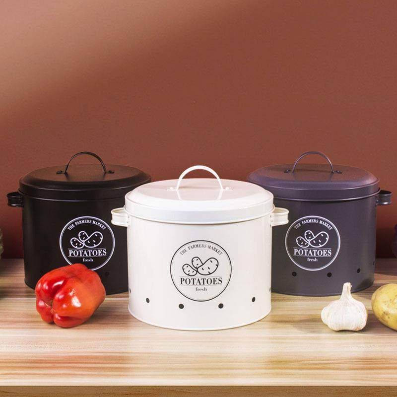 薯仔桶洋葱蒜头蔬菜马铃薯土豆收纳桶透气避光桶家用厨房收纳,收纳整理,首饰盒,淘宝优惠券,粉丝福利购,淘宝优惠卷