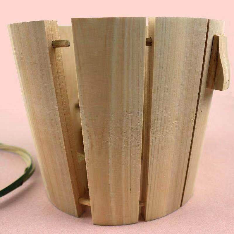 木饭桶四川手工木蒸笼蒸饭木桶家用商用香椿树杉树木桶饭甄子蒸子