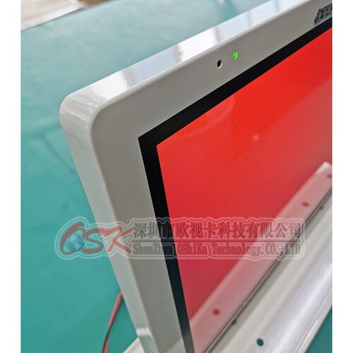欧视卡17寸吊顶车载显示器BNC接口高清车载电视监控显示屏VGAHDMI